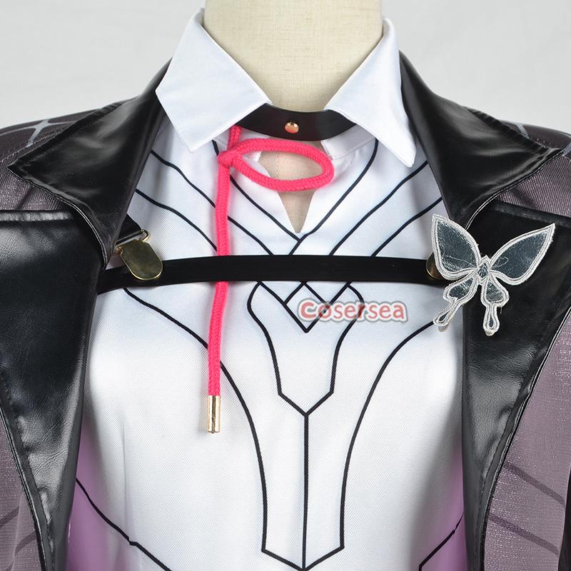 Cosersea Kafka Cosplay Costume Game Honkai: Star Rail Kafka Role Play Halloween Women Uniform Carnival Party Suit Outfit Fullset