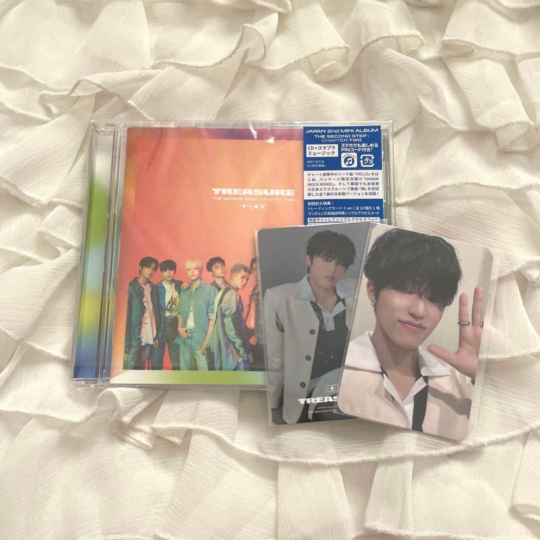 

[USED] Treasure Jungwoo Trading Card CD Album