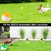 SOCO 16 Pack Small Tennis Balls for Pet Playing Fecth, 2 Inch Dog Training Tennis Balls for Mini Size Dogs, Interactive Dog Playing Balls Fits All 2