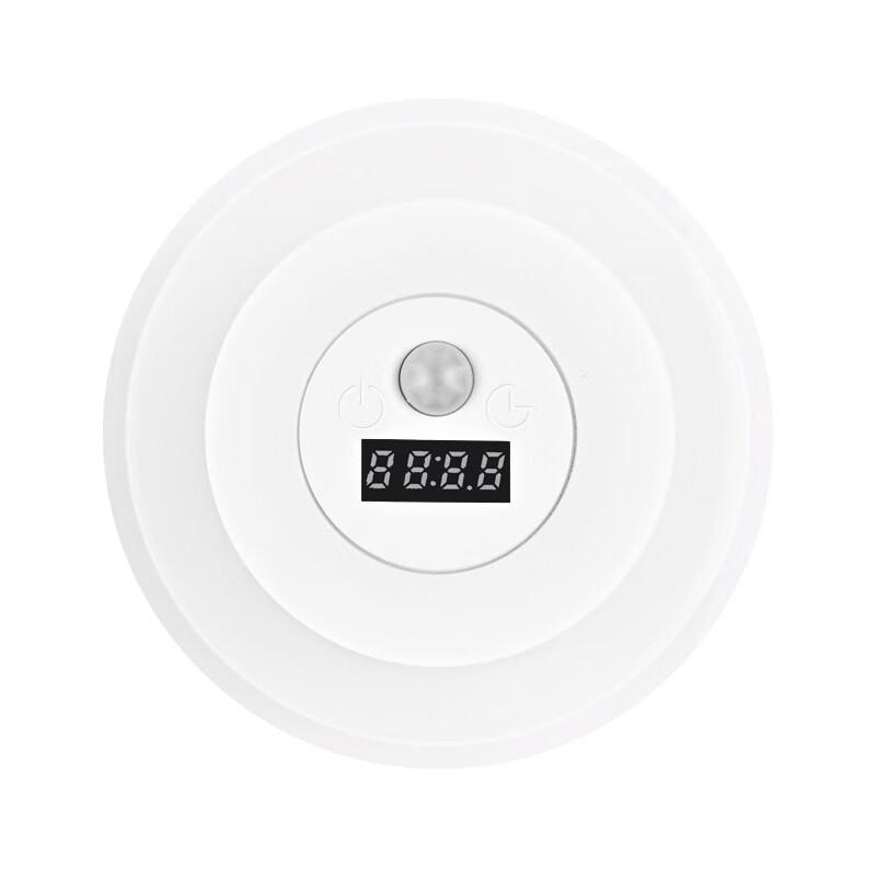 

UOSU Smart LED Motion Sensor Night Light with Clock and Remote Control