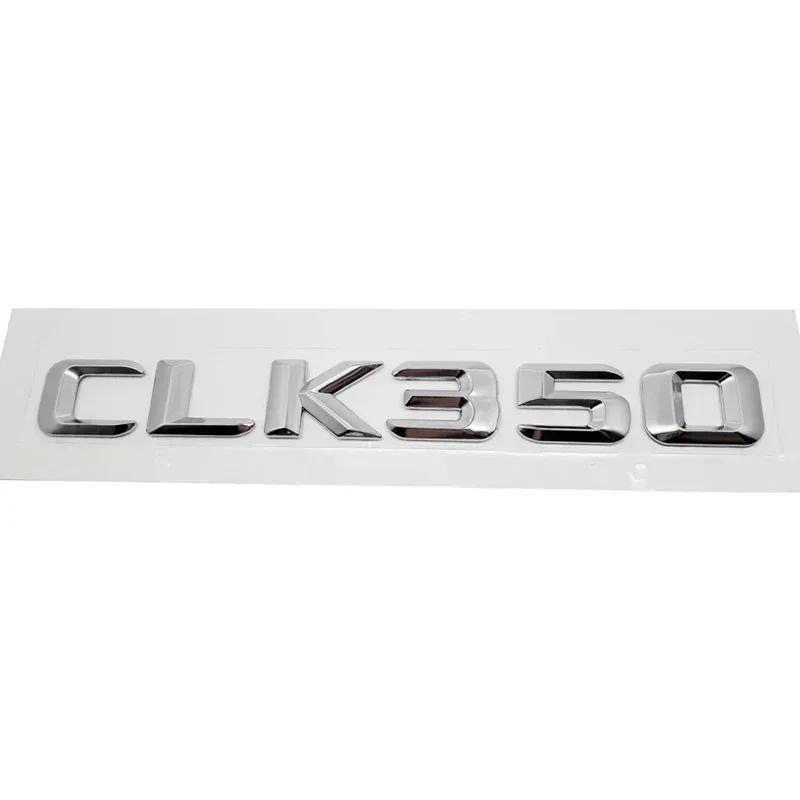 FCUI6 Car Tail Trunk Emblem Sticker Auto Old Style Letter Badge Decoration for Mercedes Benz CLK Class CLK350 CLK430 CLK500 CLK550