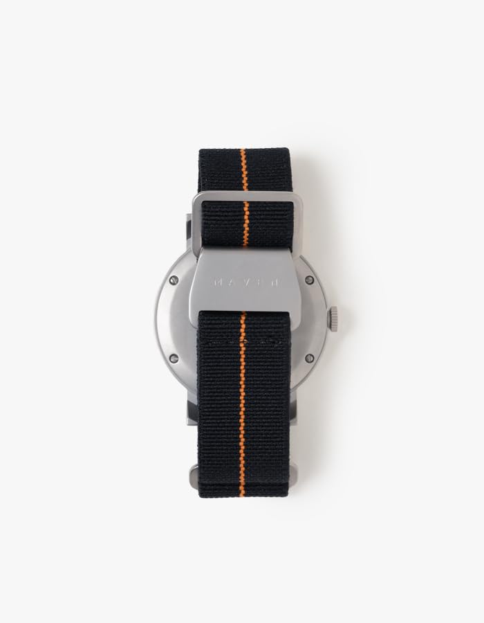 Maven Watches 40mm THE URBAN SCOUT SERIES Minimal Fashion Watch P [Official Shop] (MUS-03 B.ORANGE 40MM)