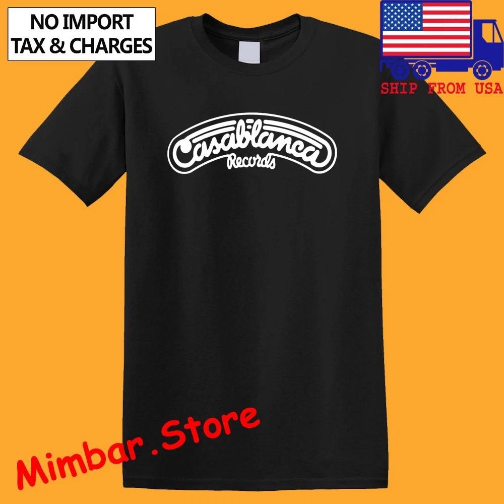 Casablanca Records Men s Black Size S-5XL S