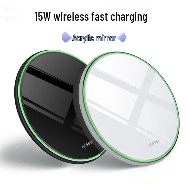 Ultra-Thin 15W Fast Wireless Charger for Apple Phones