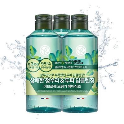 Aceto Rinfrescante per Capelli alla Moringa 400ml Piano Triplo
