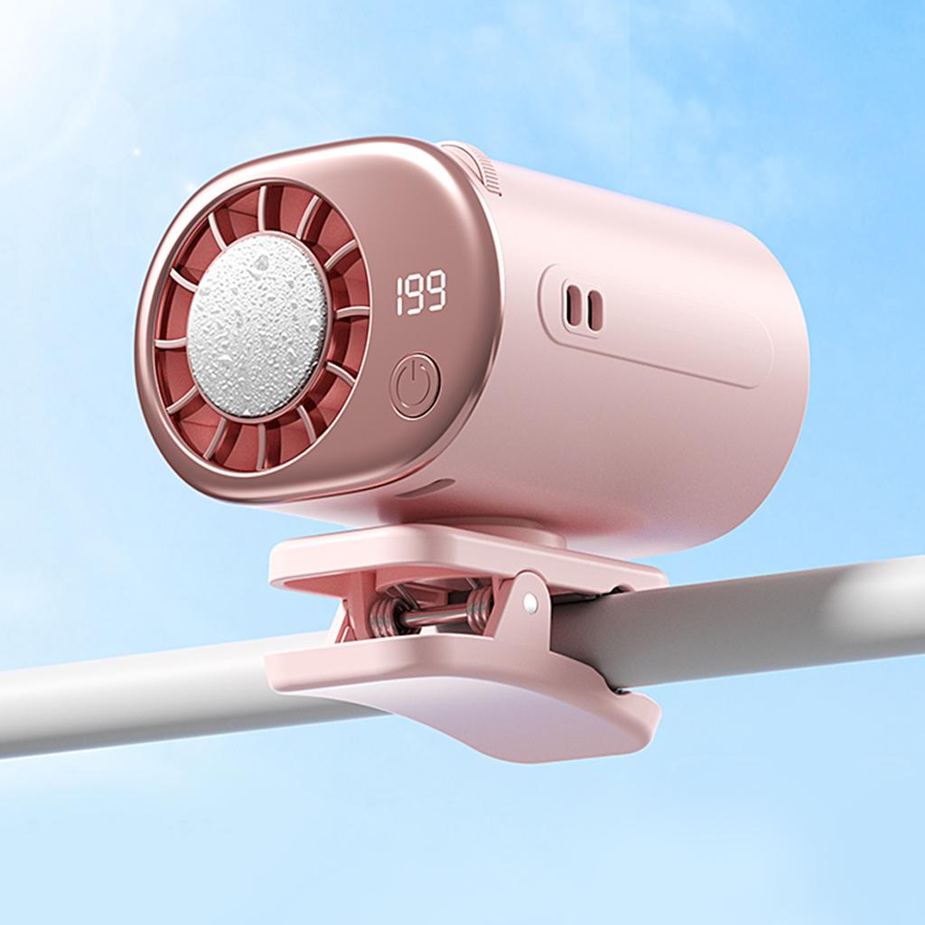 Hanging Neck Electric Cooling Fan USB Rechargeable High-speed Fan Portable High-quality Adjustable Fan For Outdoor Gadgets