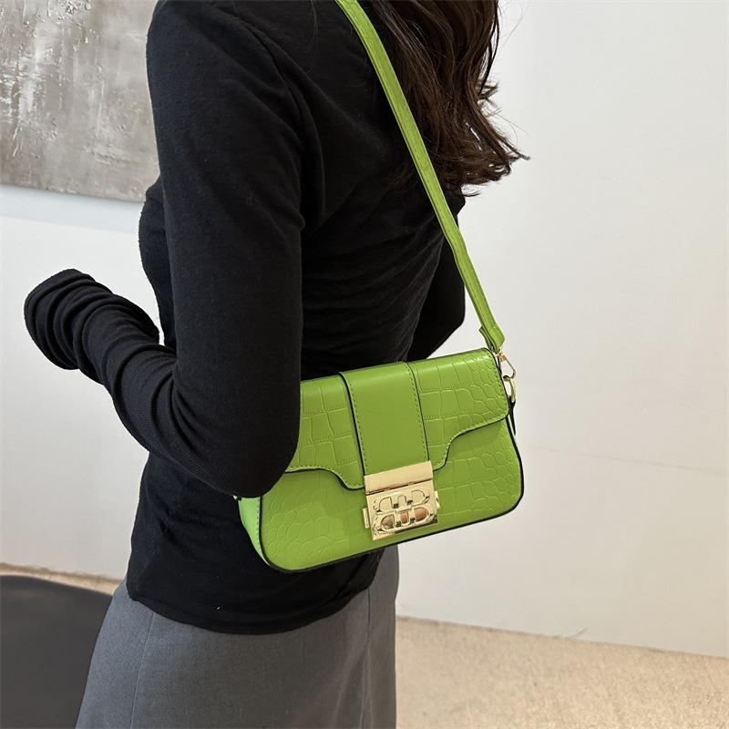 Tasche Damen Sommer neue Mode Nische Schultertasche Textur Retro Achselhöhle beliebte kleine quadratische Tasche