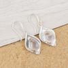 Rose Quartz 925 Solid Sterling Silver Earrings, Handmade Gemstone Earrings Jewelry, Gifts For Wife Brand New Earrings