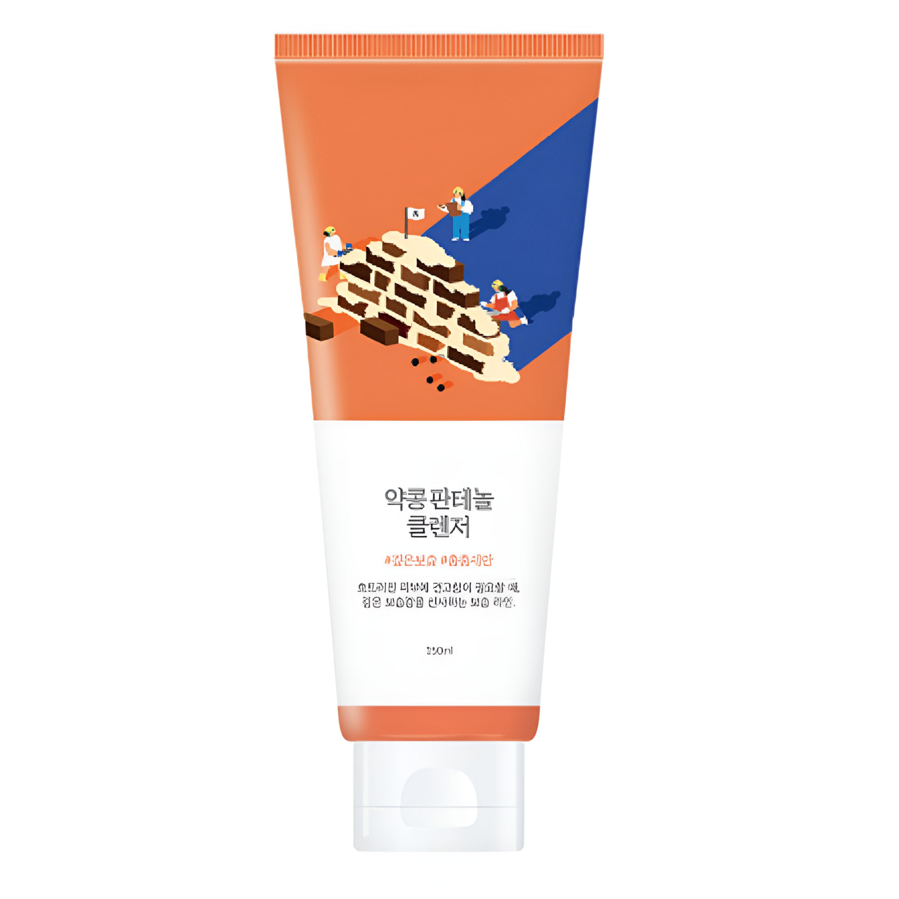 ROUND LAB Soybean Panthenol Cleanser 150ml Gentle Hydrating Foam Cleanser Moisture Barrier Care