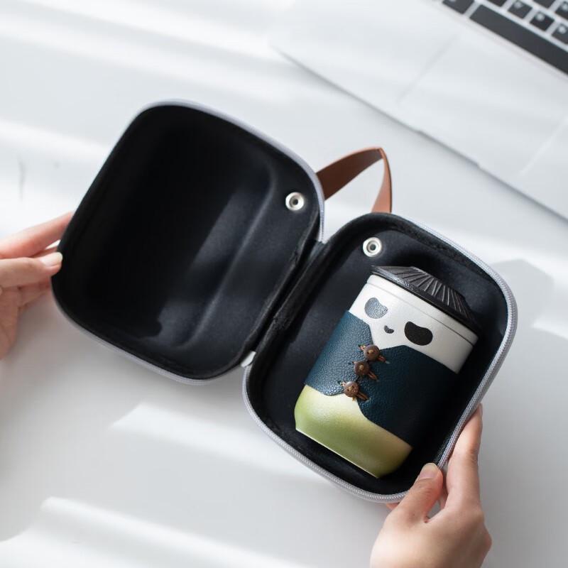 AQ Portable Ceramic Travel Tea Set