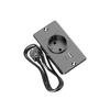 In-desk Embedded Power Socket Unit Flush Furniture Power Outlet with USB Ports for Office Workstation Kitchen Countertop Hotel