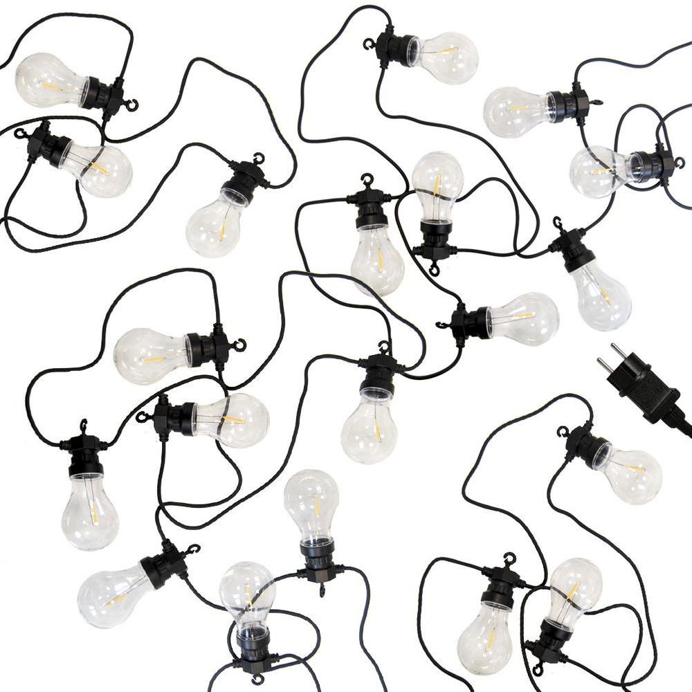 Lights Garland Lighting Garden Outdoor 20x Bulb Light Chain