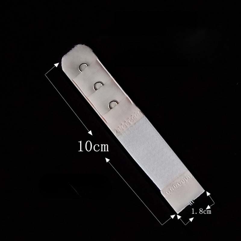 

1PC Bra Extender Nylon 1 Rows 3 Hooks Clasp Extension Elastic on Strap Bra Extenders Adjustable Intimates Accessories High Quality 1PC