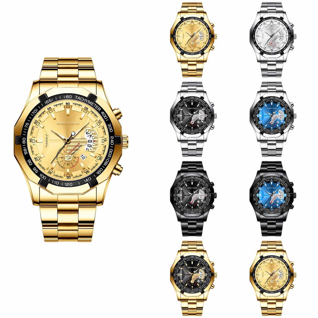Men's  Luminous Running Alarm Clock Watch
