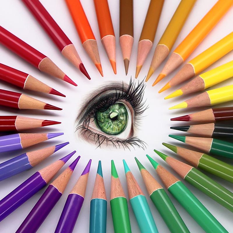 Exclusive Set: 260-Color Oil-Based Colored Pencils for Students & Graffiti Artists