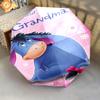 Eeyore Halloween Pumpkin Magic Folding Umbrella 8 Paraphenoid Bones Travel Travel Umbrella Light Gift