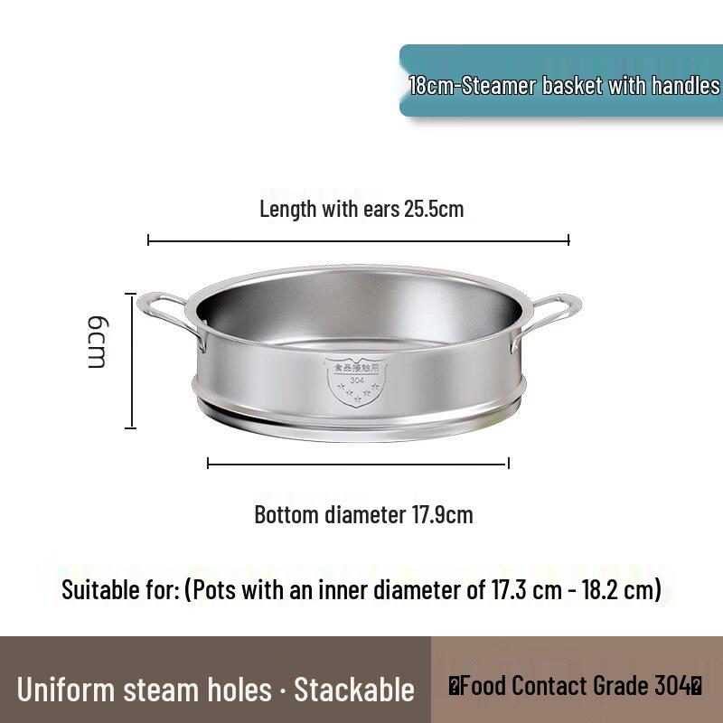 Qiwei Visible Glass Stainless Steel Pot Lid