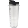 Juicer Accessories 32OZ Cup and Spout Lid for Ninja BL480 / BL490 / BL640 / BL680 Auto IQ Series Juicer