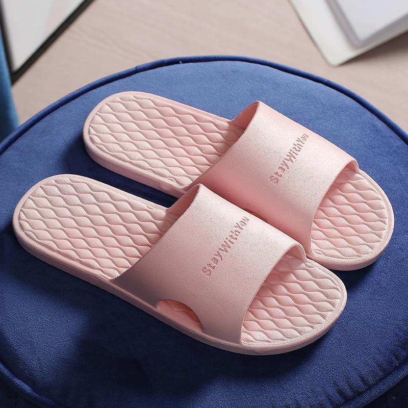 Non-Slip Soft Sole Indoor Shower Sandals - Summer Home Slippers for Men & Women