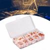 250Pcs GT Tube Connector Copper Tube Connector Copper Tube Connector Kits  Wire Connection