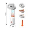 Handheld Pet Vacuum with Interchangeable Heads Cordless for Bedding
