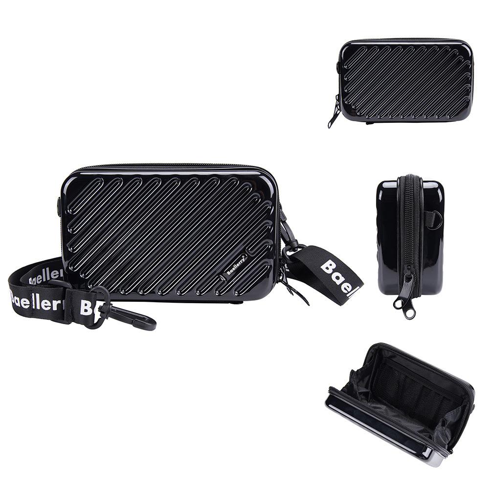 Ladies cosmetic bag new hard case PC toilet bag mini travel storage box popular