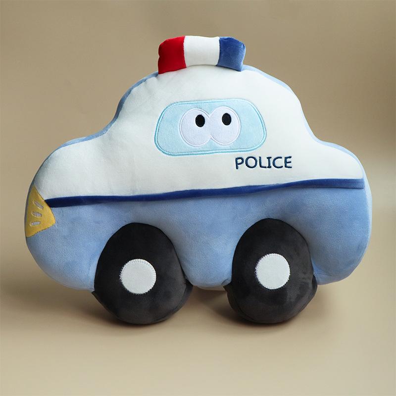 Car Cushion Pillow Plush Toy Stuffed Animal Cute Cartoon Doll for Kids Girls Birthday Holiday Gift Present