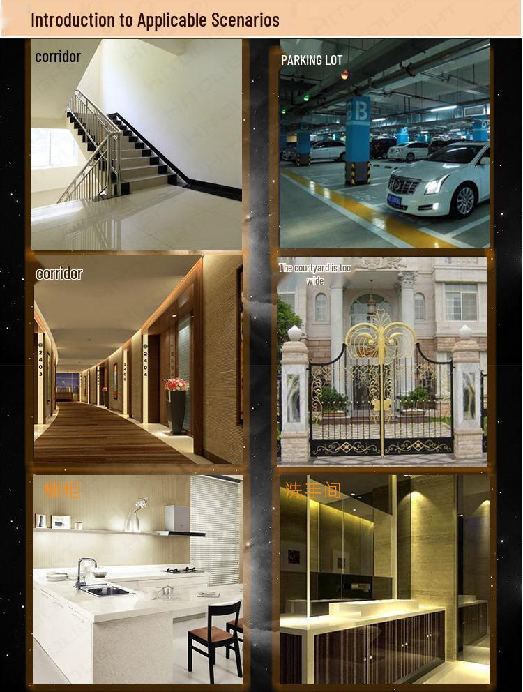 LED Infrared Sensor Light Controller for Intelligent Low Voltage Light Strips