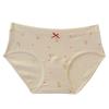 Plus-size Women Spring and Summer Pure Cotton 10A Antibacterial Extended Crotch Waist Triangle Briefs