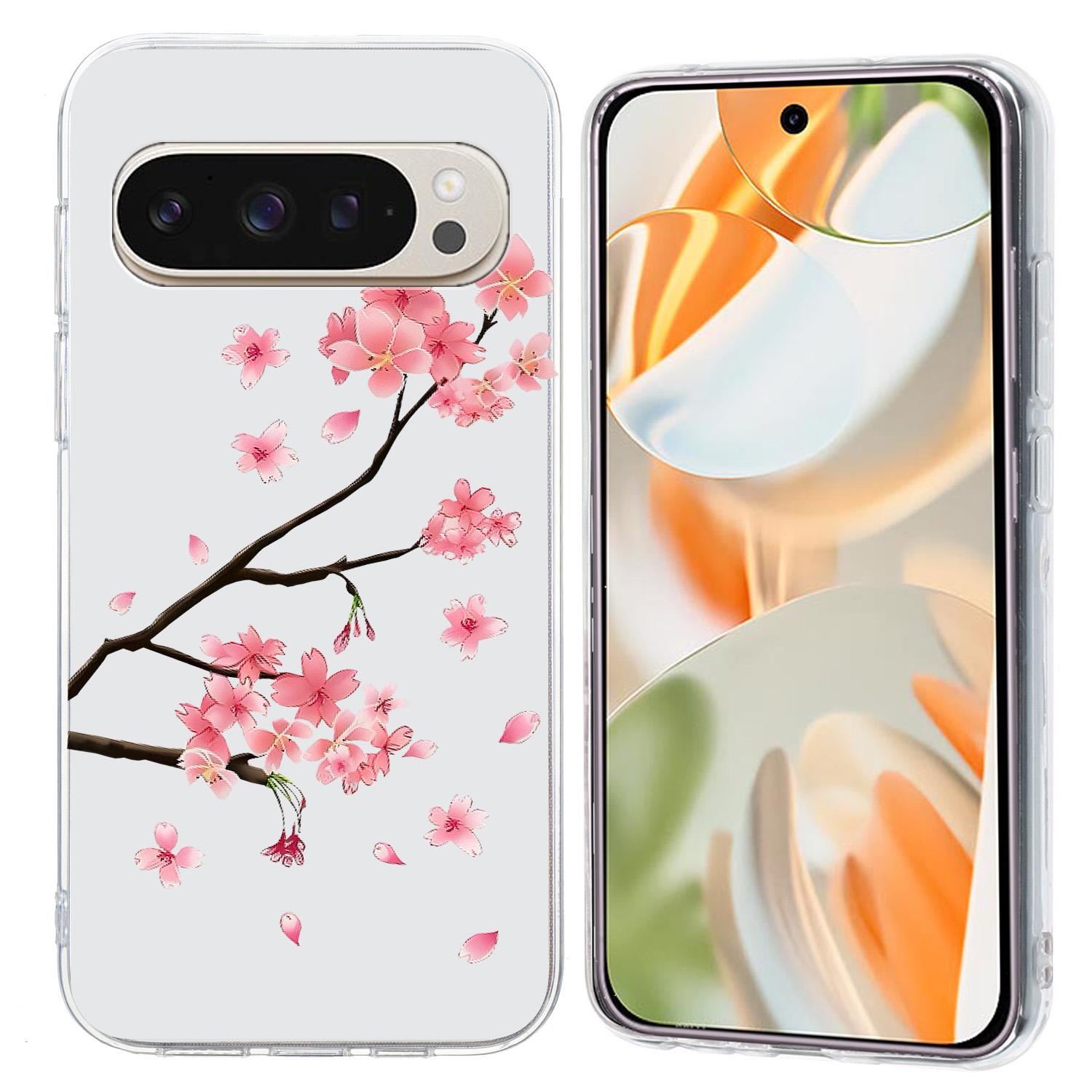 

For Google Pixel 9/9 Pro Case Pattern Printing Shockproof Soft TPU Phone Cover I