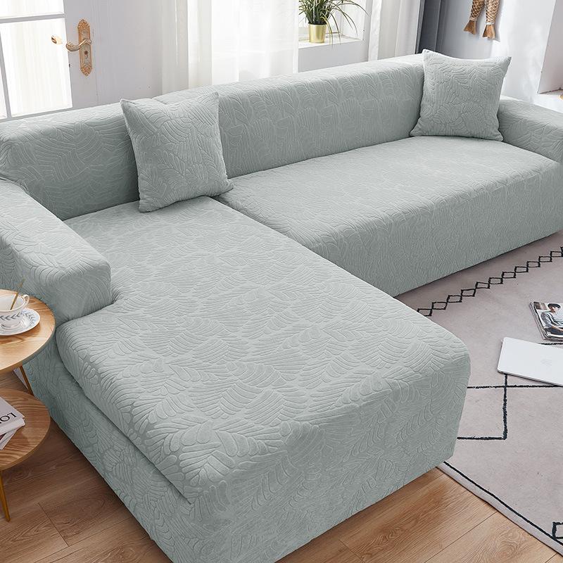 Solid Elastic Sofa Cover Couch Cover Stretch Slipcover Sectional Sofa Cover Slipcover Sofa Covers Furniture Protector Home Decor