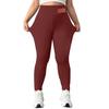 Warm Lamb Wool High Waisted Pencil Pants Ladies Slimming Thickened Bottom Trousers