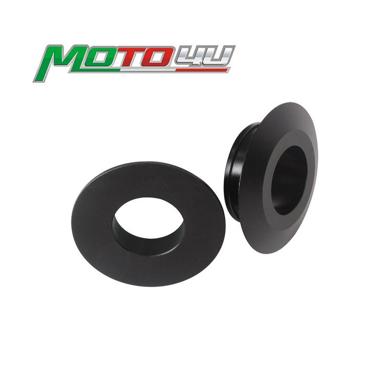 MOTO4U For BMW S1000RR HP4 Racing Rear Wheel Spacer 2PCS Aluminum Motorcycle Accessories Driven Captive Spacer