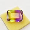 Bi-Color Sapphire Emerald Cut 101.75 Ct Beautiful Certified Sri Lanka Gemstone
