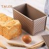 Bread Toast Mold Heat Resistance Make Toast with Lid Useful Rectangle Shape Toast Mold Baking Tools
