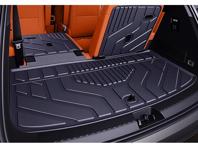 Galaxy M9 TPE25 Trunk Mat: Special Integrated Tail Box Mat for Car Interior