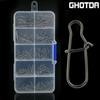 100PC Nie Fastlock Snap Main Line Sub-line Fishing Connector Accessories Tackle