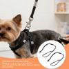 2pcs Pet Dog Cat Grooming Table Arm Bath Loop Adjustable Restraint Rope Harness Noose Loop Bolt Snap