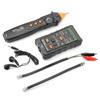 Multi-function Cable Tester with Tone Probe, Detects Open and Short Circuits, and Tracks Network Cables, Including LAN Cables, RJ45, RJ11, Metal Wires