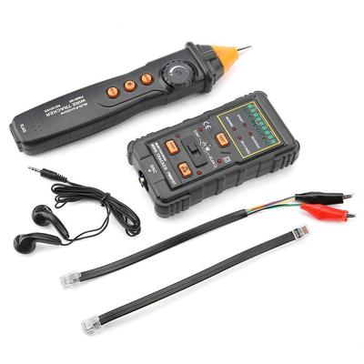 Multi-function Cable Tester with Tone Probe, Detects Open and Short Circuits, and Tracks Network Cables, Including LAN Cables, RJ45, RJ11, Metal Wires