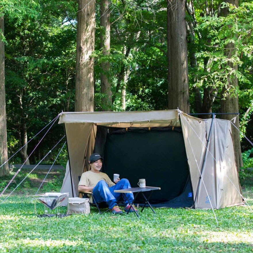 Whole Earth EARTH FREELY PUP WE2MDA20 SBEG Solo Camping Tent for 1 Person Tent, (Sand Beige/FF),