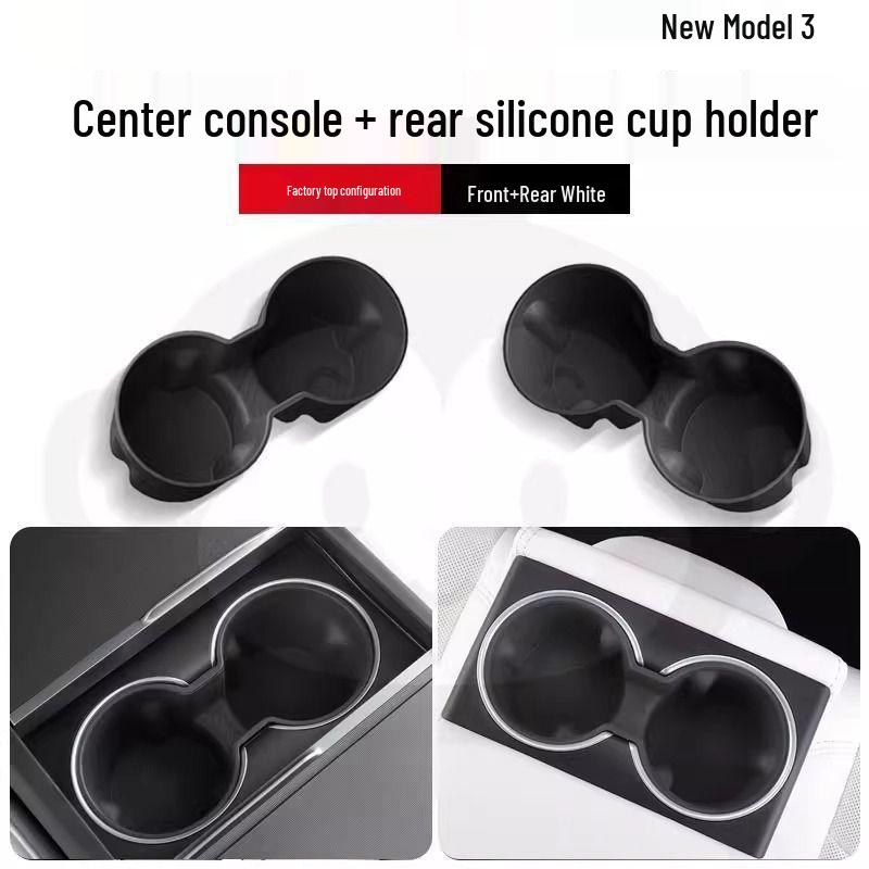

Compatible Cup Holder for Tesla Model Y Facelift (2025) Center Console