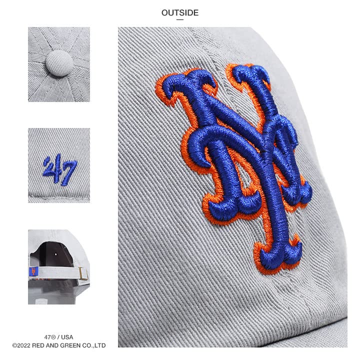 Forty Seven New York Mets Clean Up Storm Storm New York Mets Clean Up Cap Hat '47 /