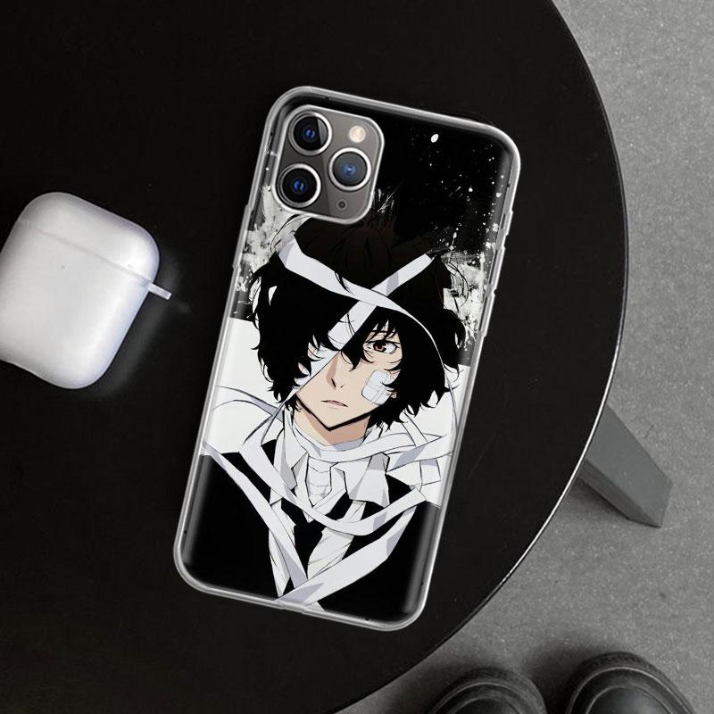 Bungou Stray Dogs Dazai Osamu Phone Case Cover For iPhone 11 12 13 Mini 14 15 Plus 16 Pro Max 17 Air 7 8 + SE Art Customized Fun