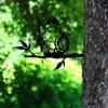 1pc Metal Viking Gnome Yard Decoration – Unique Metal Art for Garden, Tree, Backyard, and Outdoor Spaces. Perfect Garden Gift