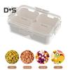 Snack Box with 8 Compartments Space-Saving Snack Plate for Sweets Nuts Fruit Storage Snack Tray Versatile Snack Organizer