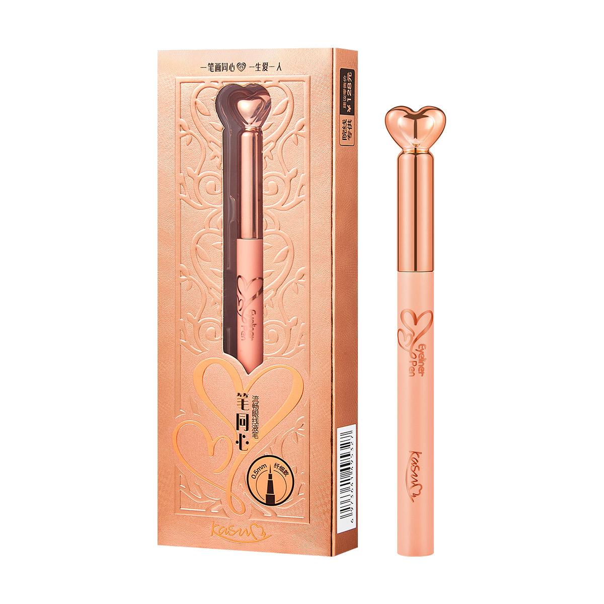 

Быстросохнущая, долговечная, водостойкая, не оставляющая пятен, не выцветающая, густая черная жидкая подводка для глаз чёрный