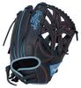 Rawlings HYPER TECH R2G GS5FHTY14GF Fit Baseball and Softball Throw Women's Glove, All-Around, Navy, 11.5 Inches, Right-Handed