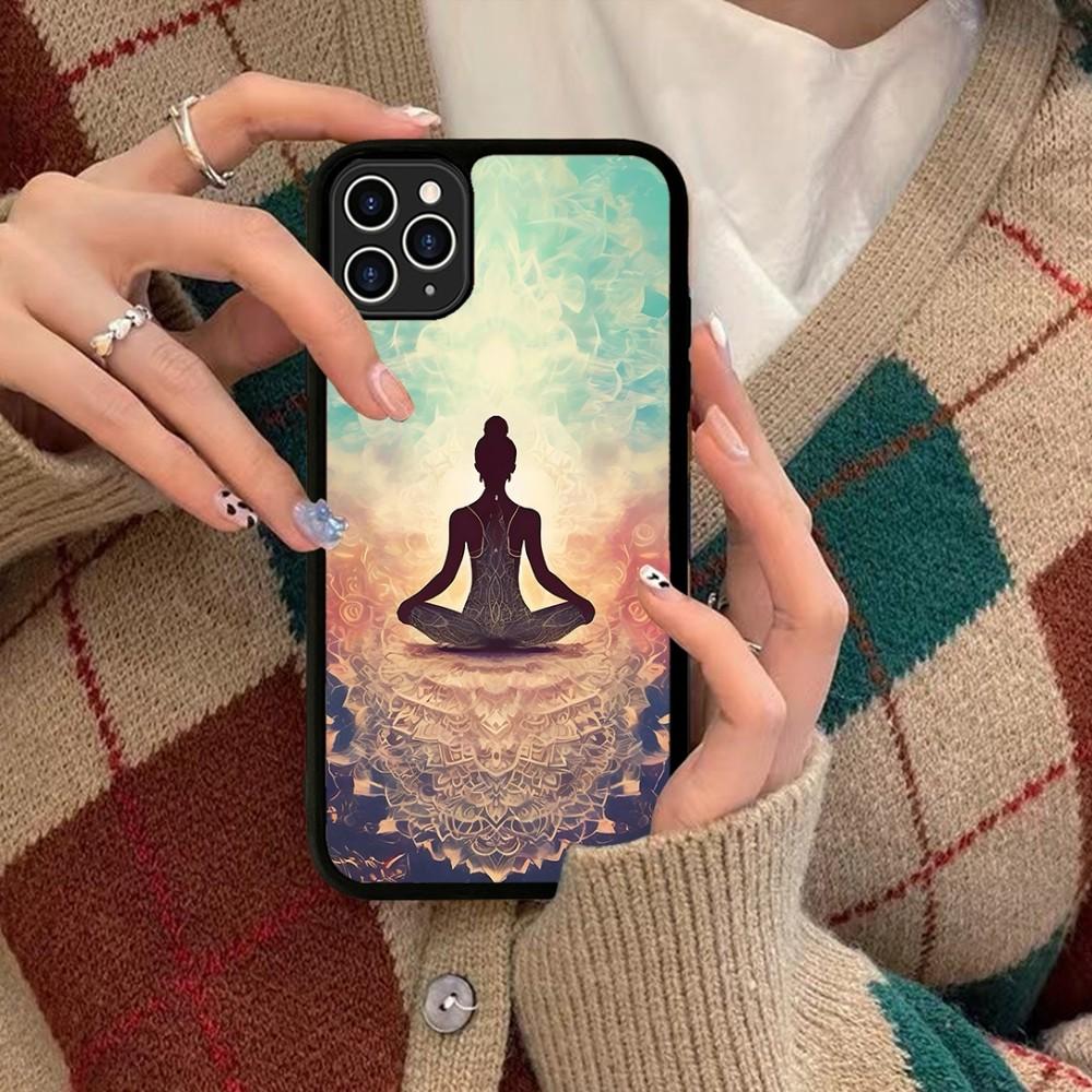 

Чехол для телефона Yoga Силиконовый PC+TPU Для Для IPhone 11 12 13 14 15 16 Plus Pro Max Чехол iPhone 16