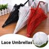 Elegant Lace Women's Lace Umbrellas Hollowed Out Wedding Decoration Props  Wedding Party Supplies